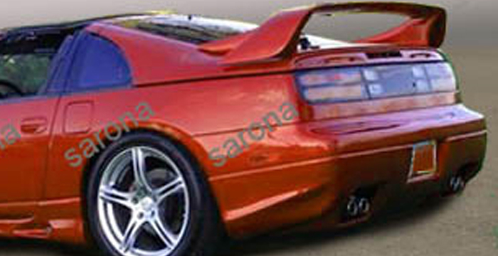 Custom Nissan 300ZX  Coupe Rear Bumper (1990 - 1996) - $320.00 (Part #NS-019-RB)